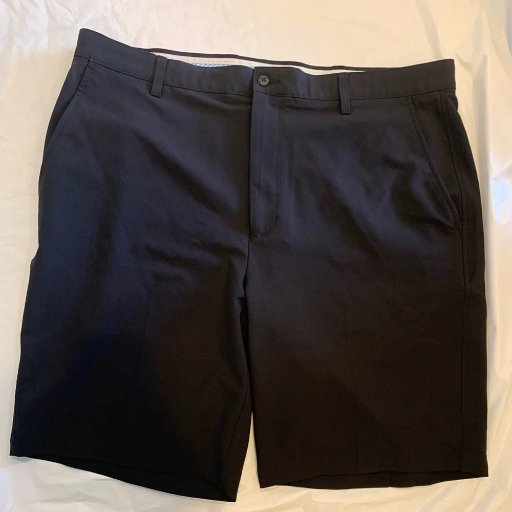 Foot Joy Performance Flat Front Men’s Black Golf Shorts Size 40